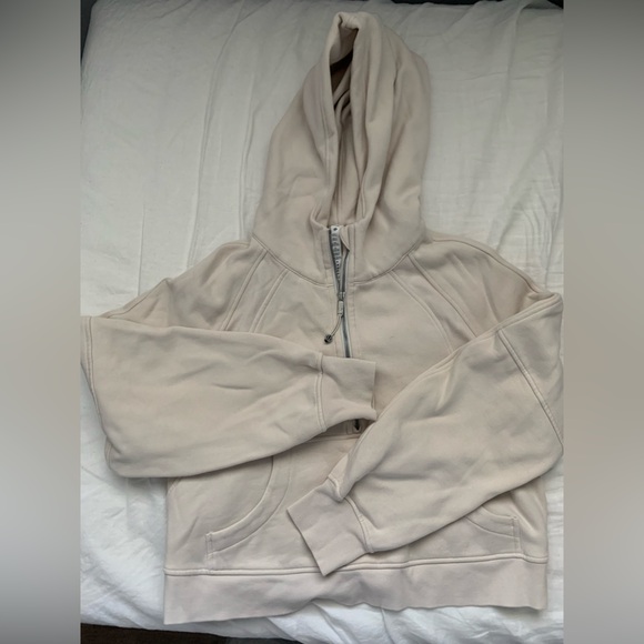 Lululemon Scuba Oversized Half-zip Hoodie in Ivory - Picture 4 of 6